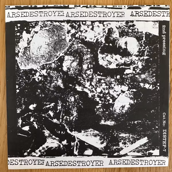 ARSEDESTROYER / CONFUSION Split (Distortion - Sweden 2nd press) (VG+) 7"