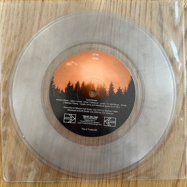 SWITCHBLADE Switchblade Tour 2004 (Clear vinyl) (Trust No One - Sweden original) (EX) 7"