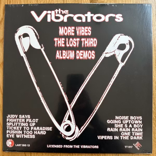 VIBRATORS, the More Vibes: The Lost Third Album Demos (Coloured vinyl) (Last Year's Youth - Spain original) (SS) LP