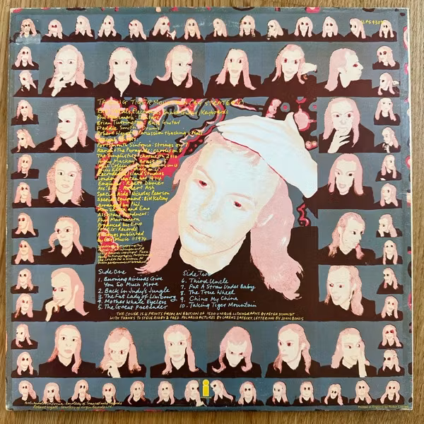 BRIAN ENO Taking Tiger Mountain (By Strategy) (Island - Scandinavia original) (VG/VG+) LP