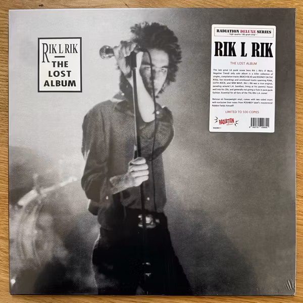 RIK L RIK The Lost Album (Radiation - Italy reissue) (SS) LP
