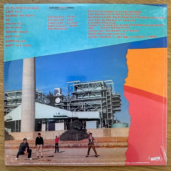 CROWD, the A World Apart (Radiation - Italy reissue) (SS) LP