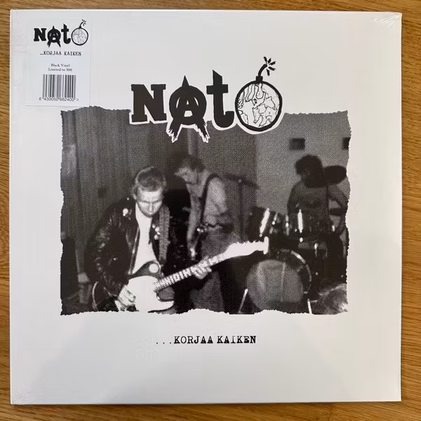 NATO ...Korjaa Kaiken (Svart - Finland reissue) (SS) LP