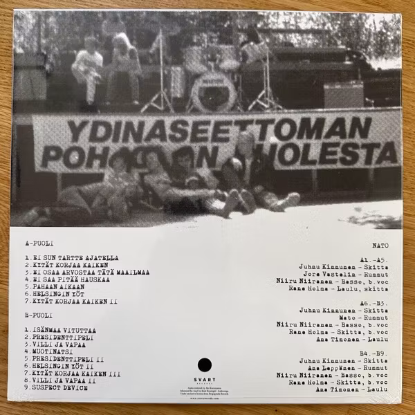 NATO ...Korjaa Kaiken (Svart - Finland reissue) (SS) LP