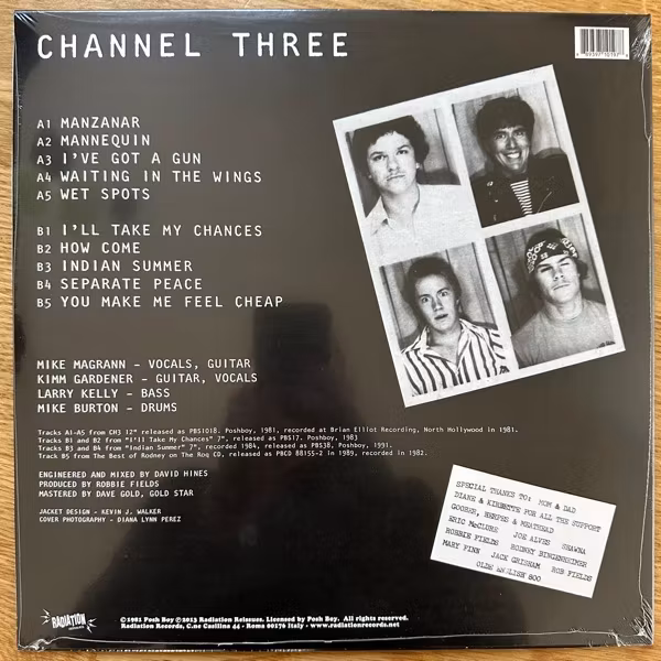 CHANNEL 3 CH3 (Radiation - Italy reissue) (SS) LP