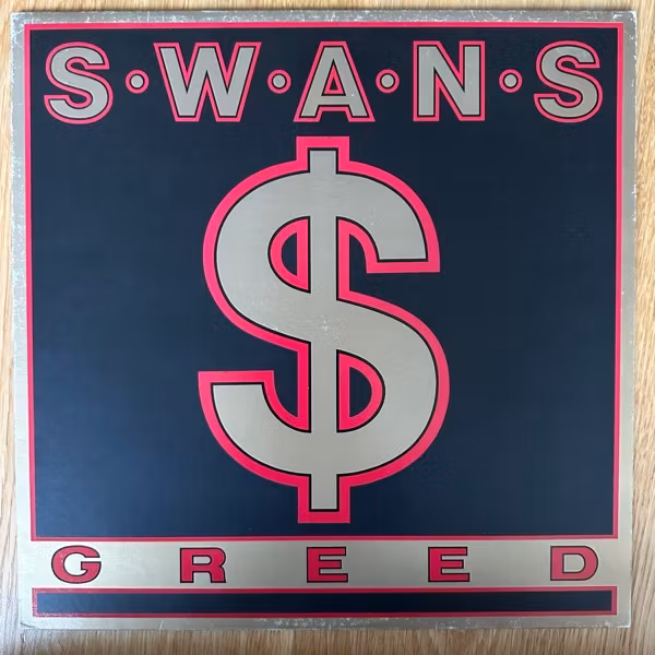 SWANS Greed (K.422 - UK original) (VG+) LP