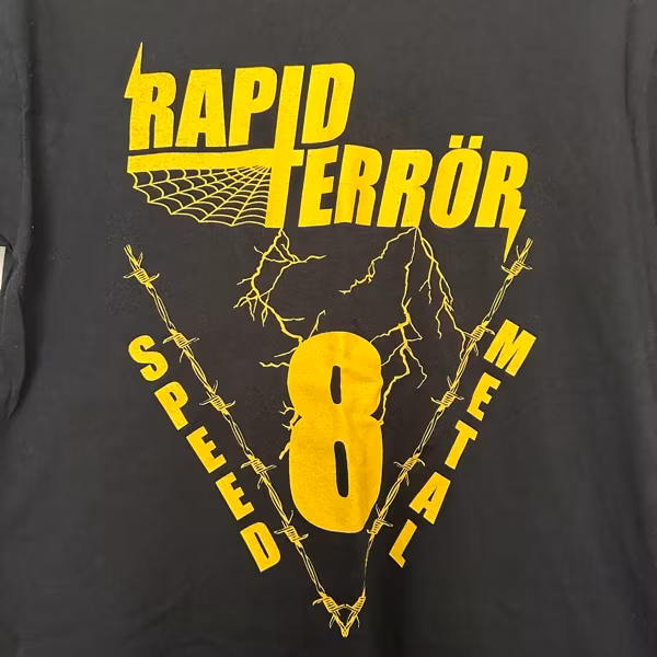 RAPID TERRÖR Speed Metal (M) (USED) T-SHIRT