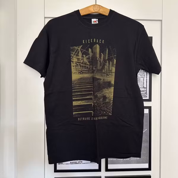 KICKBACK Detruire Le Monde Moderne (M) (USED) T-SHIRT