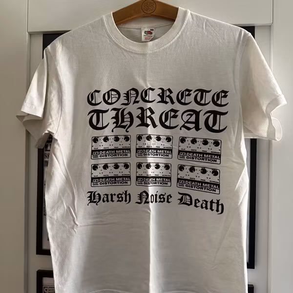 CONCRETE THREAT Harsh Noise Death (S) (USED) T-SHIRT