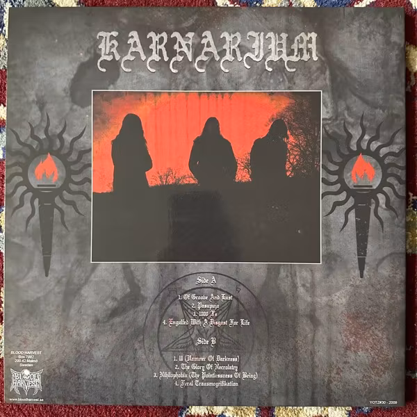 KARNARIUM Karnarium (Blood Harvest - Sweden original) (NM/EX) LP