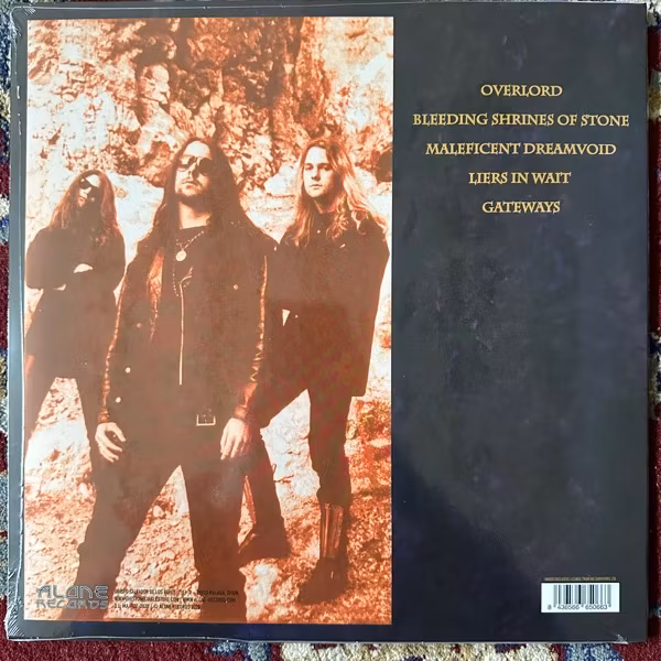 LIERS IN WAIT Spiritually Uncontrolled Art (Alone - Spain reissue) (SS) 12" EP