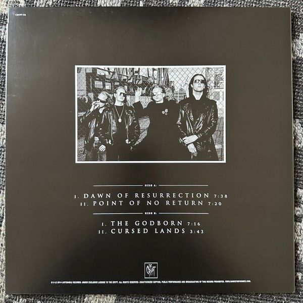 DECOLLATION Cursed Lands (The Crypt - USA original) (NM/EX) 12"