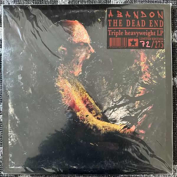 ABANDON The Dead End (Black Star Foundation - Sweden reissue) (VG+/NM) 3LP