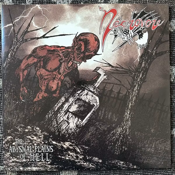 NECROVORE The Abysmal Plains Of Hell (Red / green vinyl) (Bloody Axe - Chile original) (NM) 2LP
