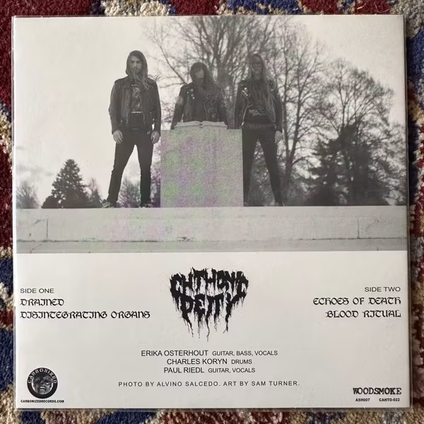 CHTHONIC DEITY Reassembled In Pain (NM/EX) 7"