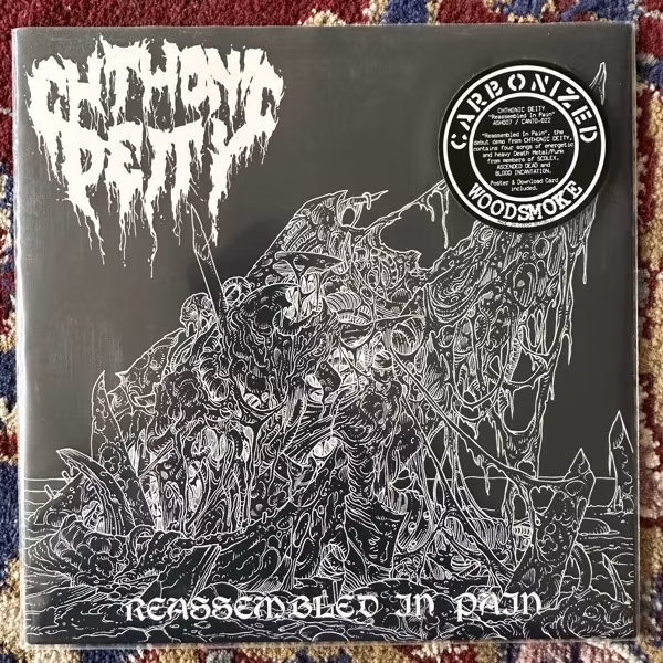 CHTHONIC DEITY Reassembled In Pain (NM/EX) 7"