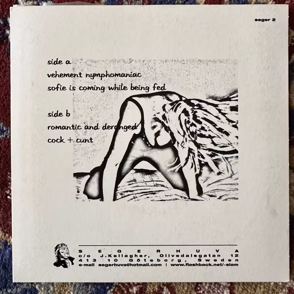 BLOD Romantic And Deranged (Segerhuva - Sweden original) (VG+/EX) 7"