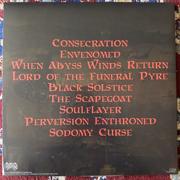 ANGELCORPSE Hammer Of Gods (Osmose - France reissue) (NM) LP
