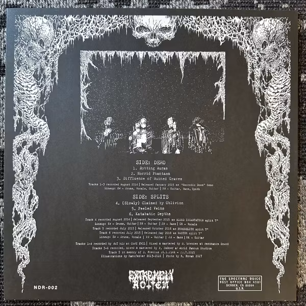 SPECTRAL VOICE Necrotic Demos (Extremely Rotten - Denmark original) (NM) LP+7"