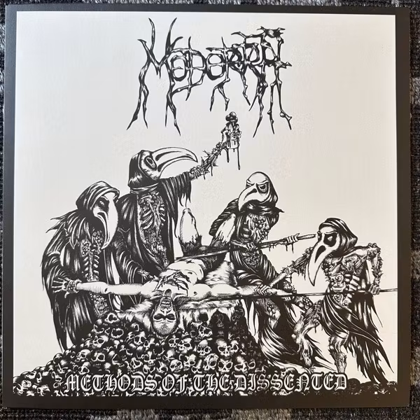 MODORRA / FISTULA Methods Of The Dissented / Methmouth And The Dead Teeth (Blue vinyl) (Plague Island - Swedend 2nd press) (NM) LP