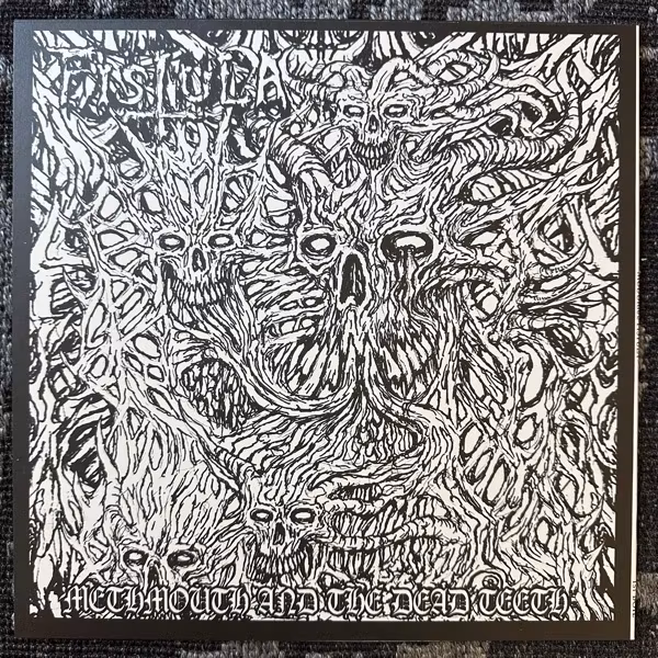 MODORRA / FISTULA Methods Of The Dissented / Methmouth And The Dead Teeth (Blue vinyl) (Plague Island - Swedend 2nd press) (NM) LP