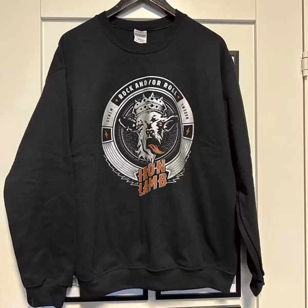IRON LAMB Rock And/Or Roll (M) (USED) SWEATSHIRT