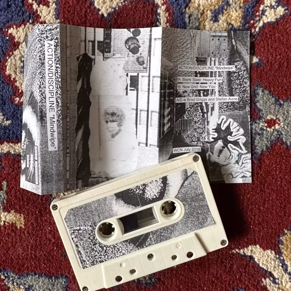ACTION/DISCIPLINE Mindwipe (White Centipede Noise - Germany original) (NM) TAPE