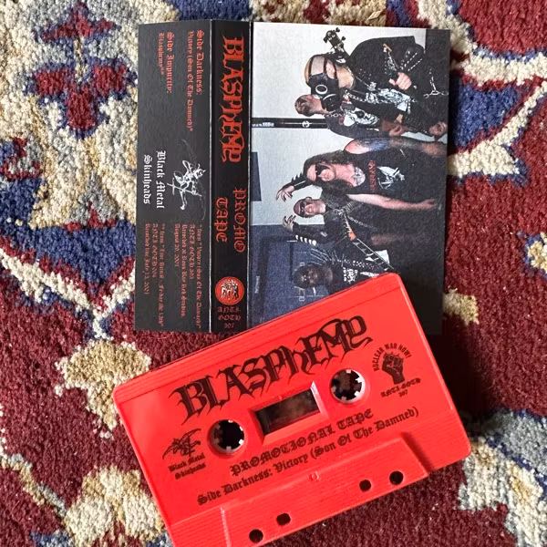 BLASPHEMY Promo Tape (Nuclear War Now! - USA original) (NM) TAPE
