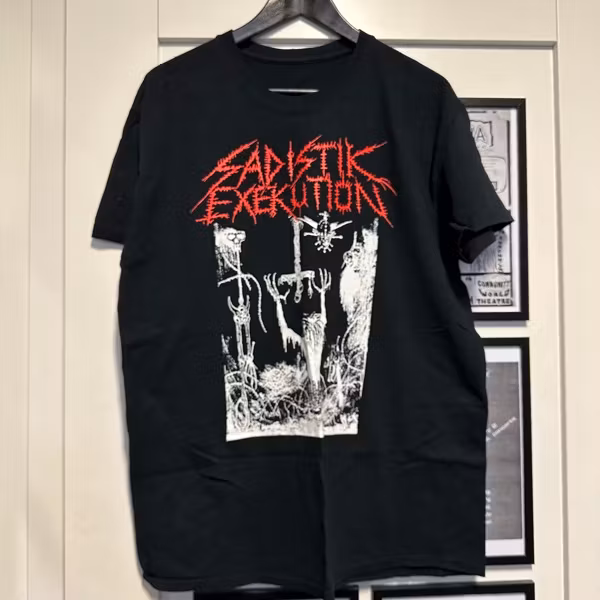 SADISTIK EXEKUTION Sadistik Exekution (L) (USED) T-SHIRT
