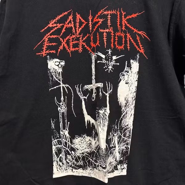 SADISTIK EXEKUTION Sadistik Exekution (L) (USED) T-SHIRT