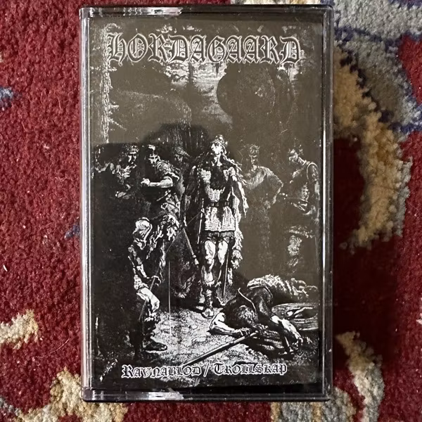 HORDAGAARD Ravnablod / Trollskap (Krutoslav - Slovakia original) (VG+) TAPE