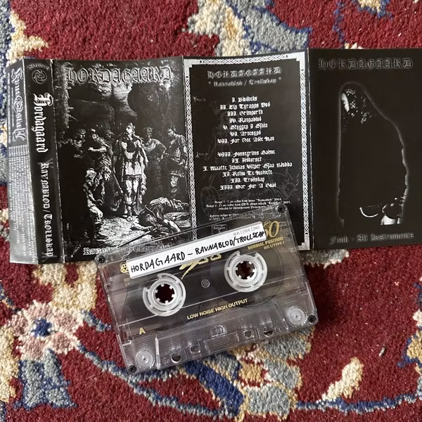HORDAGAARD Ravnablod / Trollskap (Krutoslav - Slovakia original) (VG+) TAPE