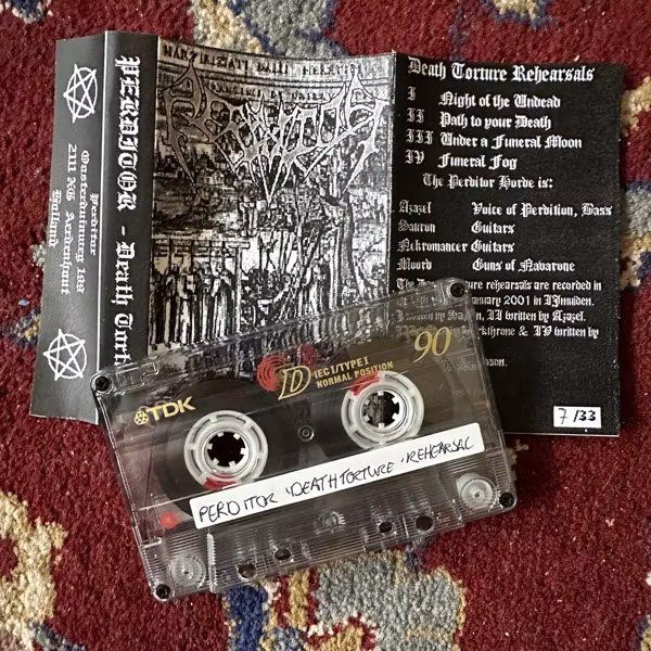 PERDITOR Death Torture (Self released - Holland original)(EX) TAPE
