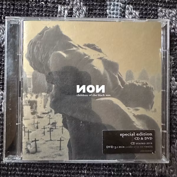 NON Children Of The Black Sun (Mute - Europe original) (EX) CD+AUDIO DVD