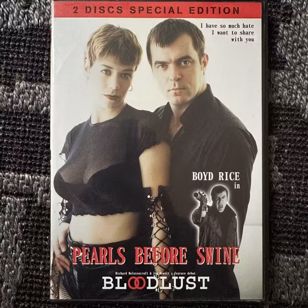 PEARLS BEFORE SWINE / BLOODLUST (Njuta Films) (NM) 2xDVD