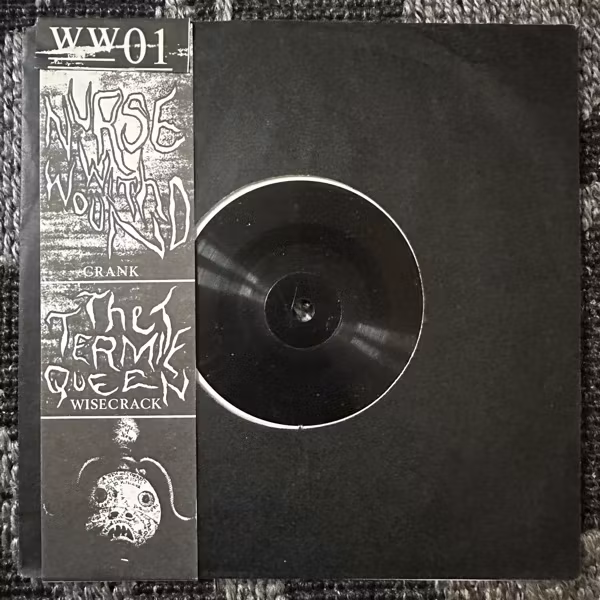 NURSE WITH WOUND / THE TERMITE QUEEN Crank / Wisecrack (Wizewound - UK original) (VG+/EX) 7"