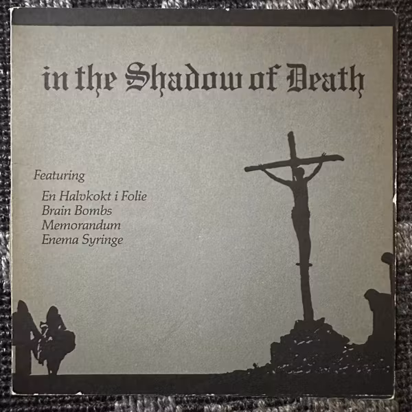 VARIOUS In The Shadow Of Death (Cold Meat Industry - Sweden original) (VG+) 7"