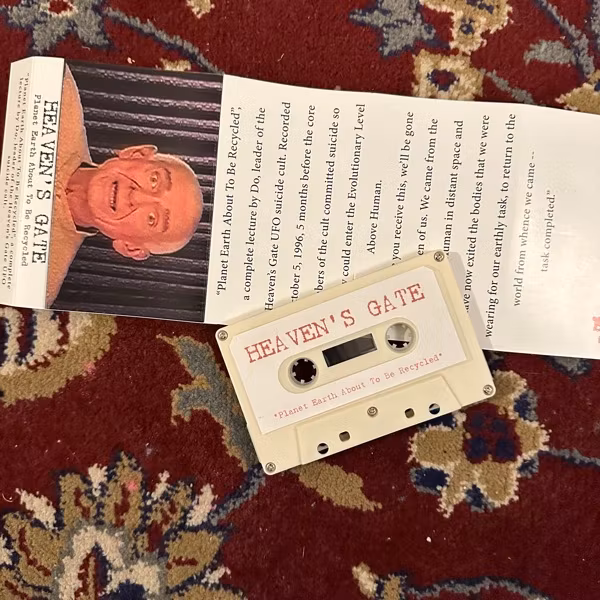 HEAVEN'S GATE Planet Earth About To Be Recycled (TPOS - USA original) (NM) TAPE