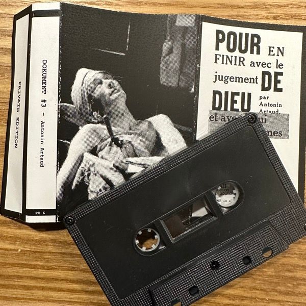 ANTONIN ARTAUD Dokument #3 (Private Edition - Sweden original) (NM) TAPE