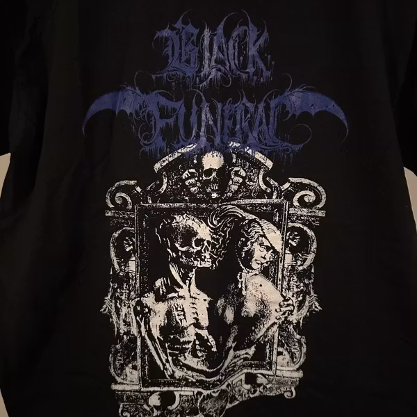 BLACK FUNERAL Black Funeral (M) (USED) T-SHIRT