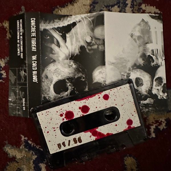 CONCRETE THREAT In Cold Blood (Skiboy - Sweden original) (NM) TAPE
