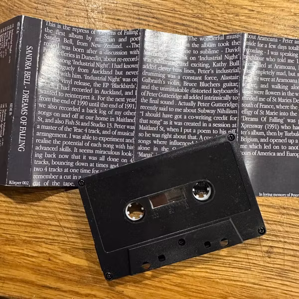 SANDRA BELL Dreams Of Falling (Körper/Leib – Italy reissue) (EX) TAPE
