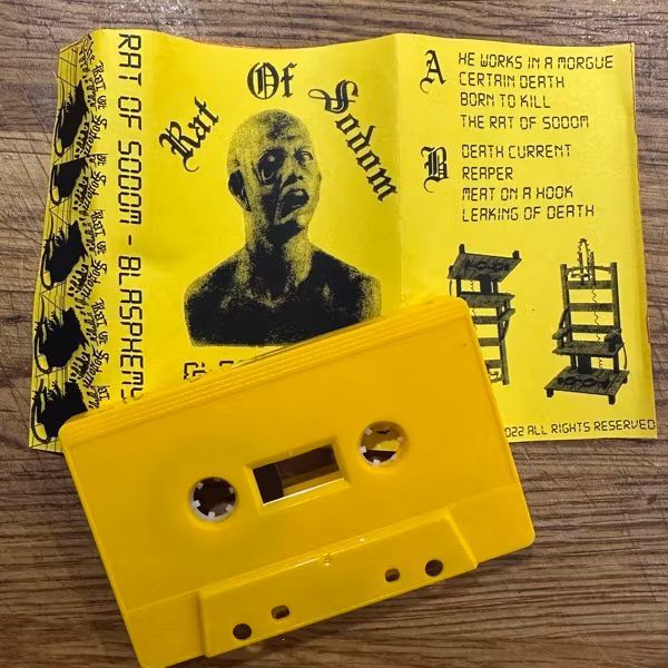 RAT OF SODOM Blasphemy (Necro Invest - Sweden original) (NM) TAPE