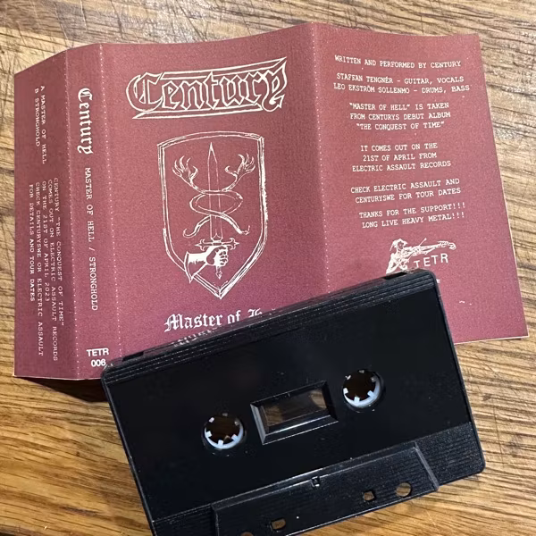CENTURY Master of Hell / Stronghold (The End Times - Sweden original) (NM) TAPE