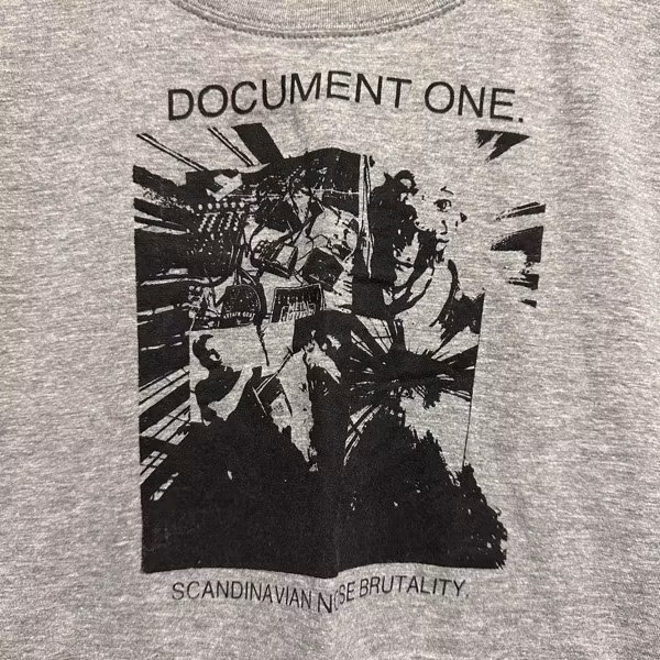 DOCUMENT ONE Scandinavian Noise Brutality (S) (USED) T-SHIRT
