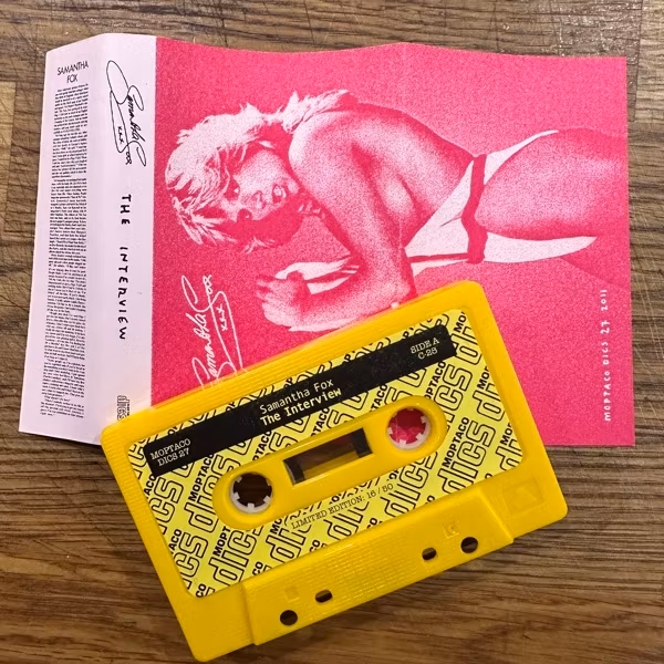 SAMANTHA FOX The Interview (Moptaco Dics – Sweden original) (NM) TAPE