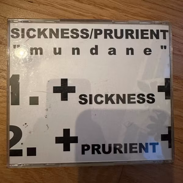 SICKNESS / PRURIENT Mundane (Hospital - USA reissue) (VG+) CDR