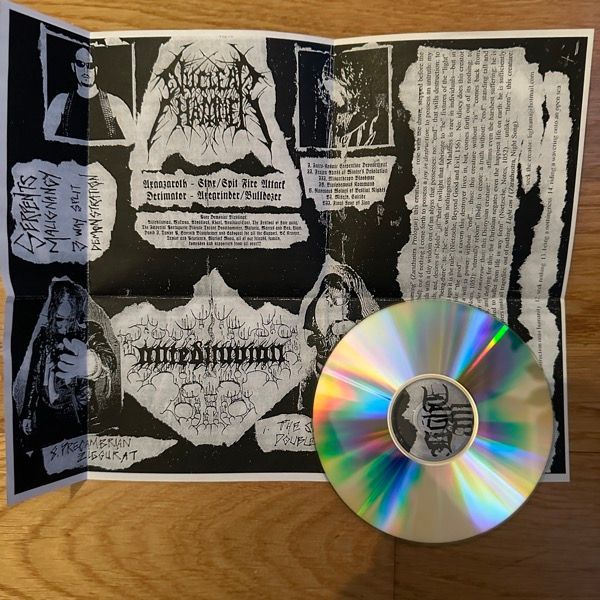 NUCLEARHAMMER / ANTEDILUVIAN / LIGHT I AM Serpents Malignancy 3 Way Split Demonstration (Serpents Head Reprisal - Canada original) (VG+) CDR