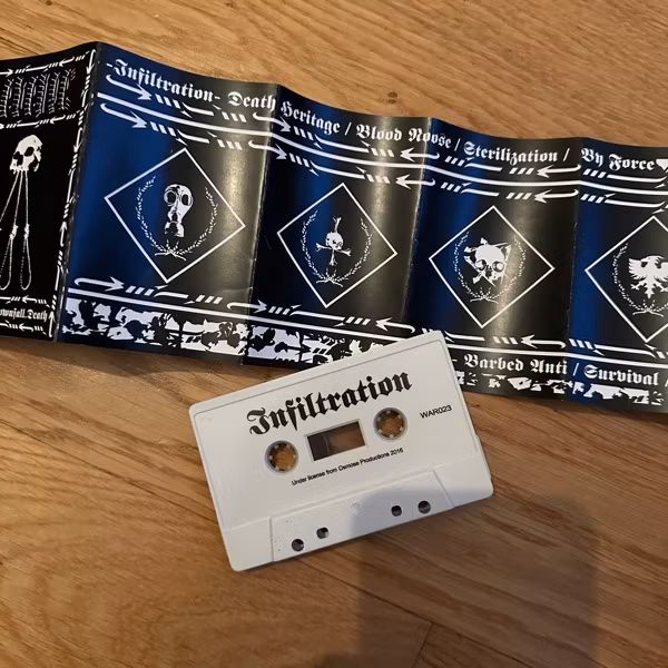 REVENGE Infiltration.Downfall.Death (War Arts - Portugal reissue) (EX) TAPE