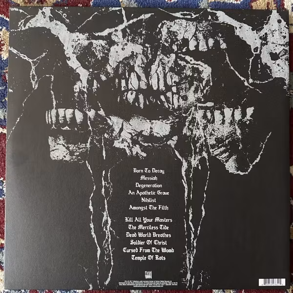 VALLENFYRE Fear Those Who Fear Him (Century Media - Europe original) (EX/NM) LP